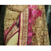 Phenomenal Beige Colored Woolen Embroidered Net Saree Phenomenal Beige Colored Woolen Embroidered Net Saree